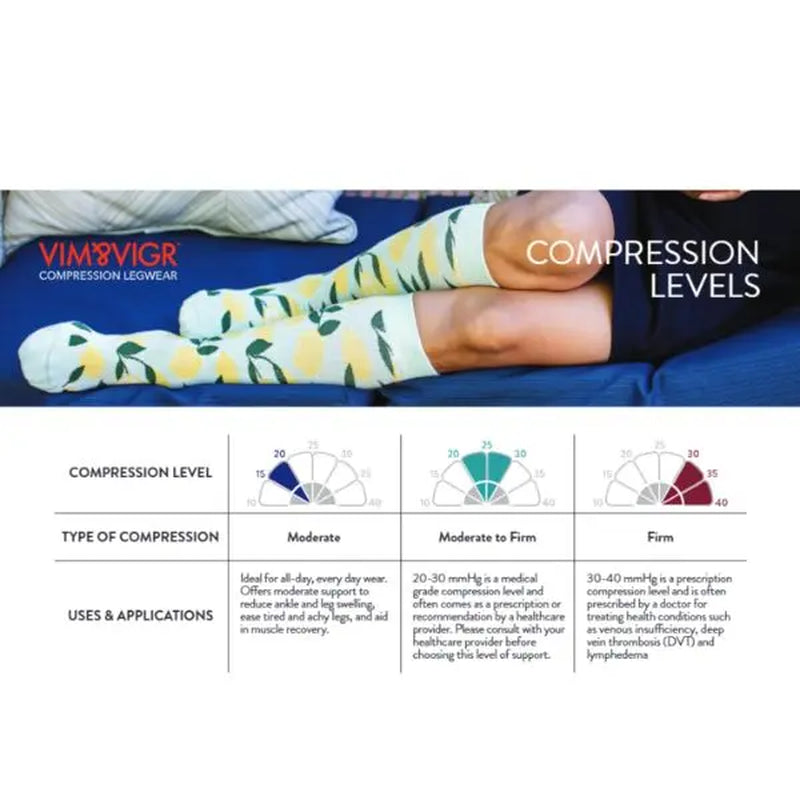 VIM & VIGR Tree Hunt Compression Socks (Cotton)