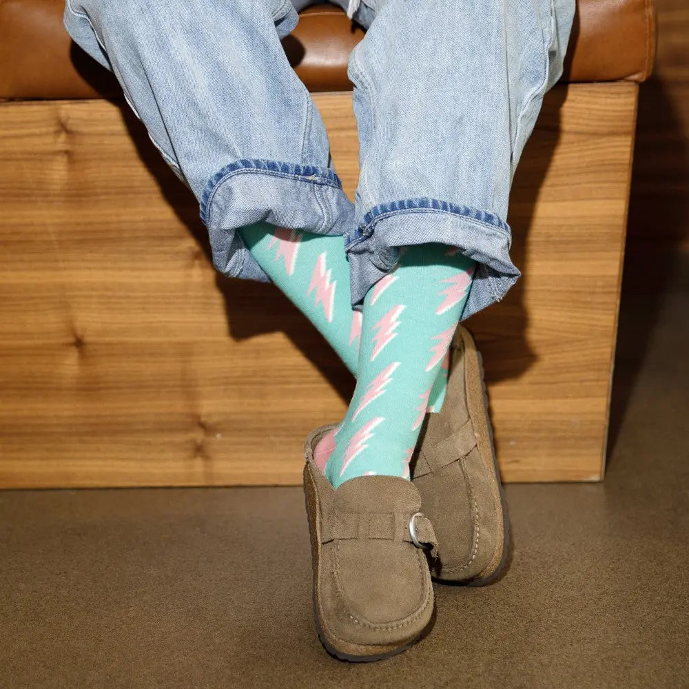 Thunder Struck Compression Socks - Ultimate Comfort & Support for Active Feet