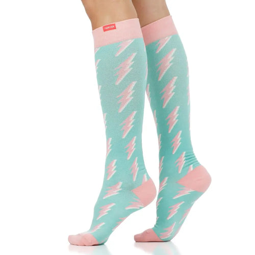 Thunder Struck (Cotton Compression Socks)