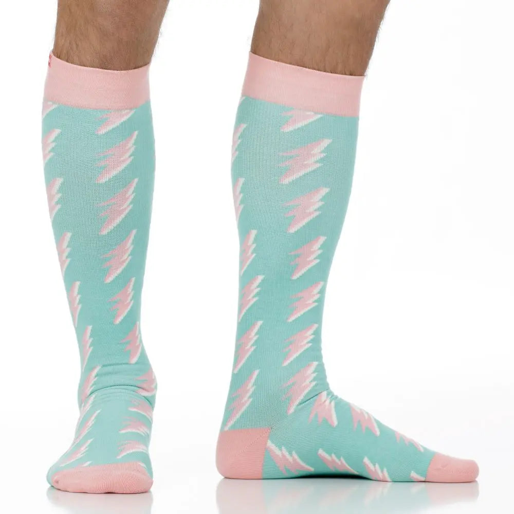 Thunder Struck (Cotton Compression Socks)