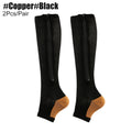 Zipper Compression Socks for Men & Women - Enhance Blood Circulation, Alleviate Pain & Swelling!